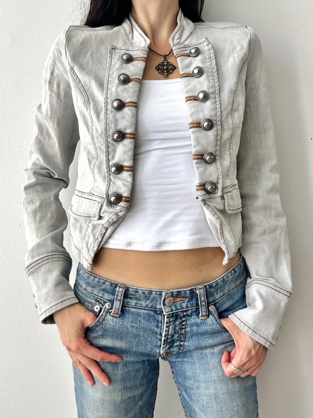 ETAM Y2K military style jacket